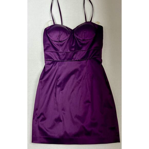 Y2K Vintage Forever‎ 21 Small Purple Slinky Fairy Whimsigoth removeable straps - Picture 1 of 7